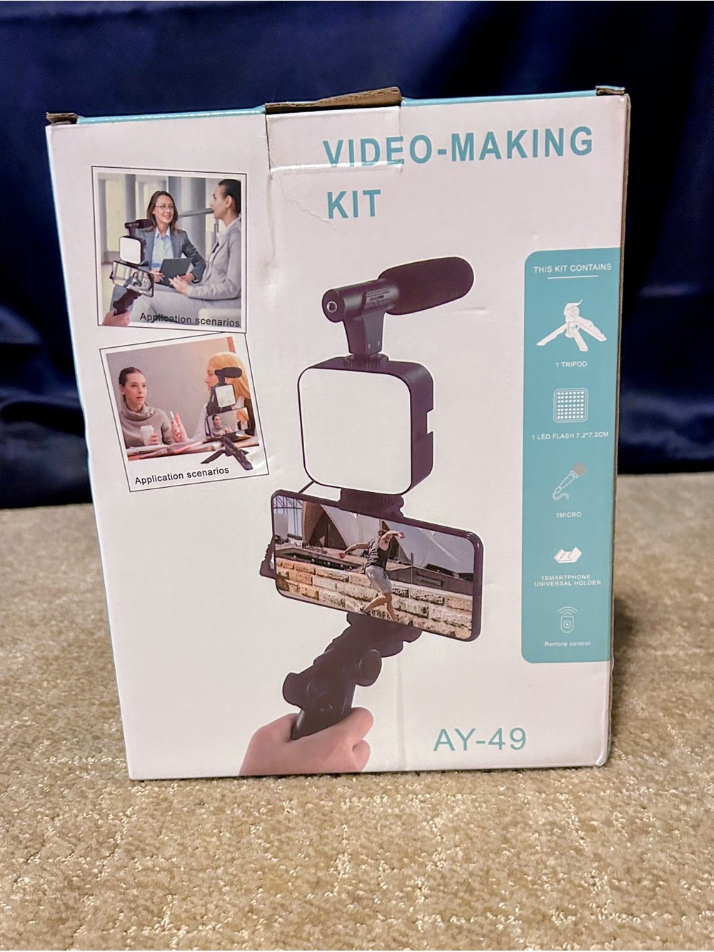 New AY-49 Video-Making Kit with Black Components